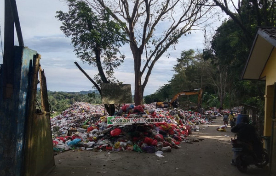 Salah satu tempat pemrosesan akhir (TPA) yang ada di kutai kartanegara. (Foto: Dok.Korankaltim.com)