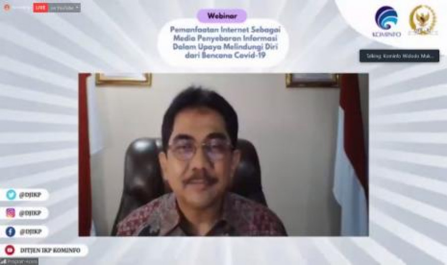 Dirjen Informasi dan Komunikasi Publik Kementerian Komunikasi dan Informatika, Prof Widodo Muktiyo ( Foto : Istimewa)