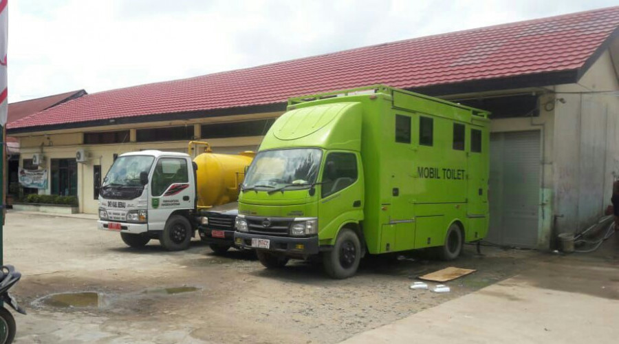 Aset berupa mobil pembersih jalanan, milik Dinas Lingkungan Hidup dan Kebersihan ( DLHK) Berau
