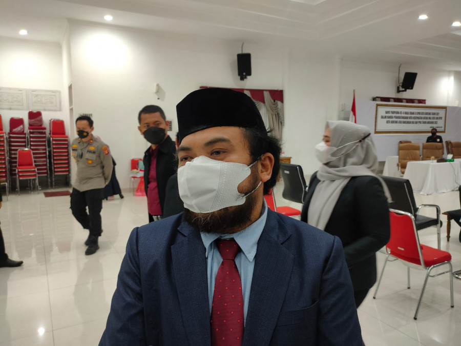 Wakil Ketua DPRD Bontang, Agus Haris. (Foto: Korankaltim.com)