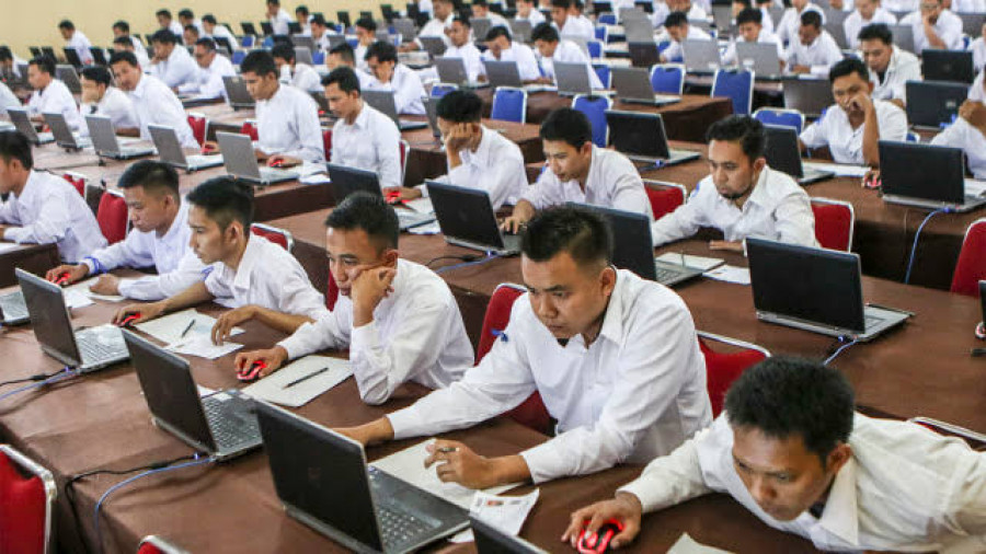 Ilustrasi seleksi CPNS (Foto: kumparan)