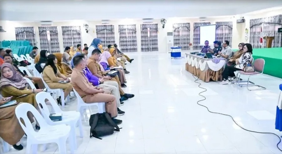 Suasana sosialisasi SPMB jenjang SMA, SMK, dan SLB di SMAN 1 Tarakan.( Foto : Istimewa )