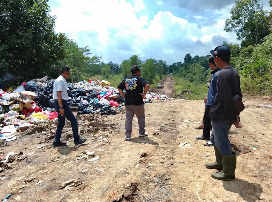 Lokasi TPS Samboja yang akan ditutup. (Foto: Istimewa)
