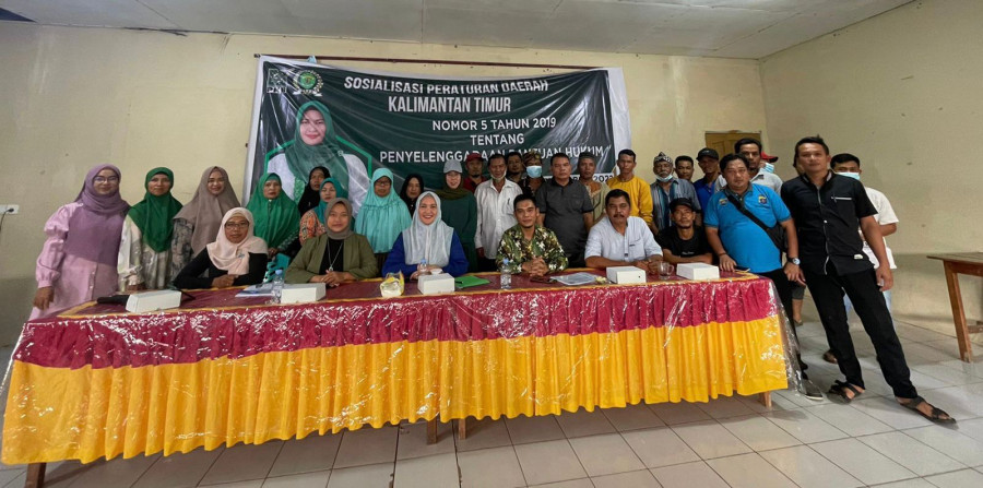 Pelaksanaan Sosialisasi Perda No 5 Tahun 2019 oleh Anggota DPRD Provinsi Kalimantan Timur Yenni Eviliana ( Foto: istimew )