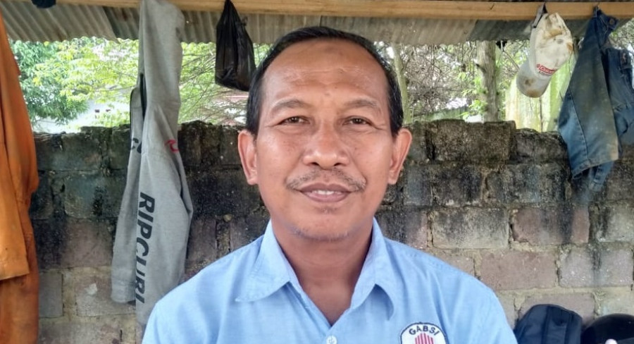 Ketua Dewan Pimpinan Cabang, PPP Bontang, Abbas Pattiroi