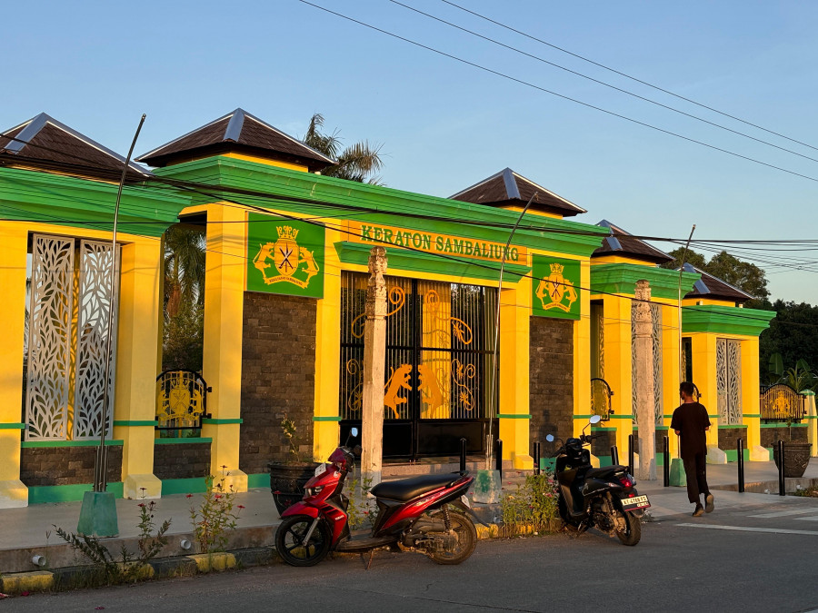 Museum Keraton Sambaliung di Kecamatan Sambaliung Usai dilakukan Revitalisasi. (Indri/Korankaltim).