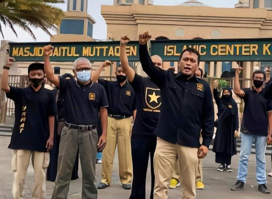 Inisiator dan calon pengurus Partai Ummat di Kaltim (Foto: Facebook/Dwiyanto Purnomosidhi)