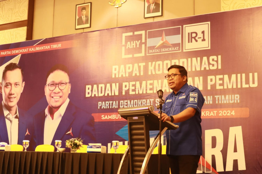 Ketua DPD Demokrat Kaltim Irwan tegaskan akan evaluasi anggota DPRD asal Fraksi Demokrat yang malas turun ke masyarakat. (Foto: Dok.Demokrat Kaltim)