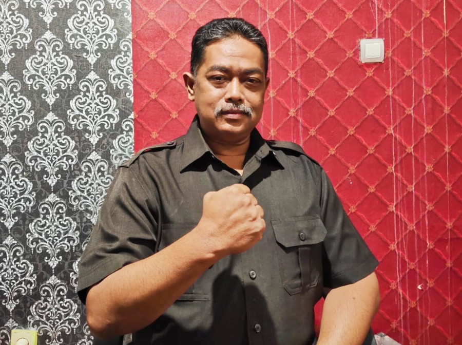 Ketua KONI Kabupaten Paser Totok Sumardiono (Foto : Dwi Cahyo / Korankaltim.com)