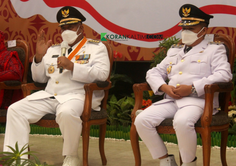Bupati dan Wabup Kukar, Edi Damansyah dan Rendi Solihin (Foto: Heri/korankaltim.com)