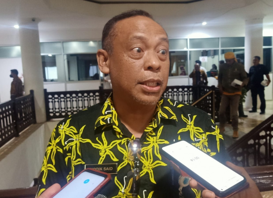 Camat Kuaro Muhammad Siddik. (Dwi Cahyo/Korankaltim.com)