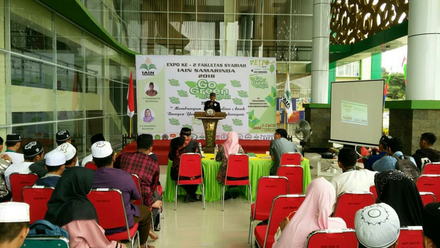 Pemilihan Duta Fasya Institut Agama Islam Negeri (IAIN) Samarinda. Kegiatan ini merupakan rangkaian Expo go Green yang digelar IAIN Samarinda.