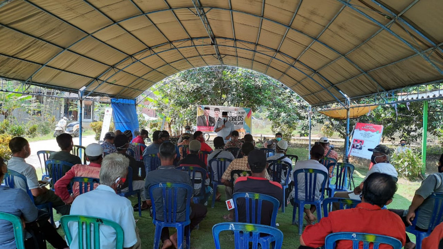 Kampanye Edi Damansyah di Kota Bangun II (Relawan Edi-Rendi. Dok)