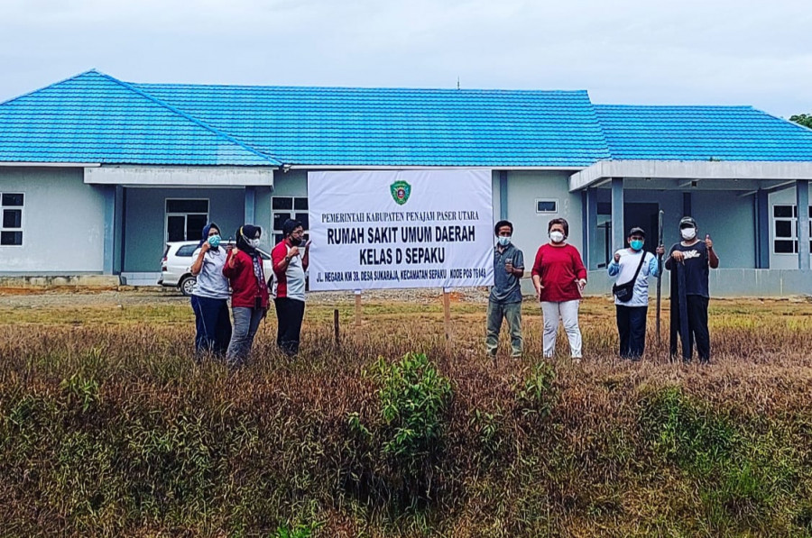 Dinas Kesehatan Kabupaten PPU melaksanakan persiapan pengoperasian Rumah Sakit Pratama Sepaku. (istimewa)