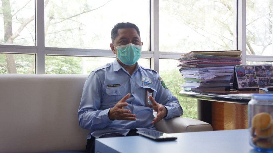 Direktur Perumda Air Minum Batiwakkal, Saipul Rahman (Rama/KoranKaltim.com)