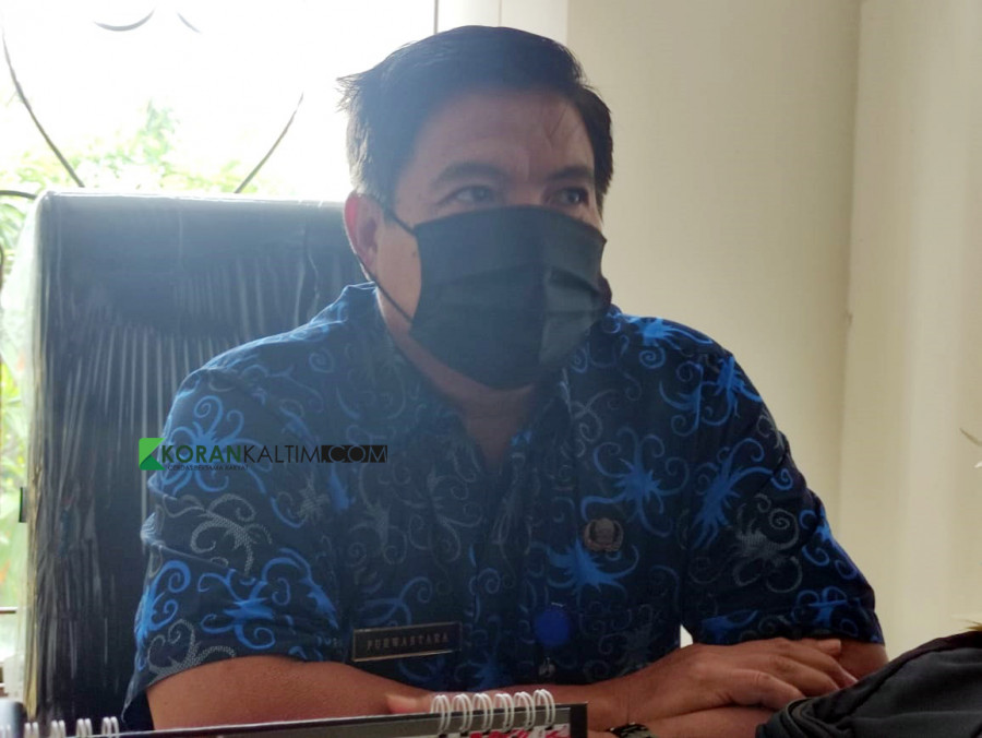 Kepala Bidang Koperasi dan Usaha Kecil Menengah Diskukmperindag Kabupaten PPU Purwantara. (Foto: Erwin/Korankaltim.com)