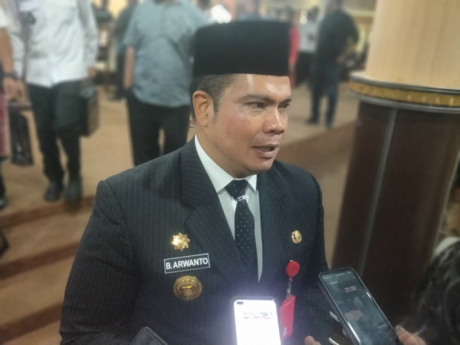 Pjs Bupati Kukar, Bambang Arwanto. (Foto: Heri/Korankaltim.com)