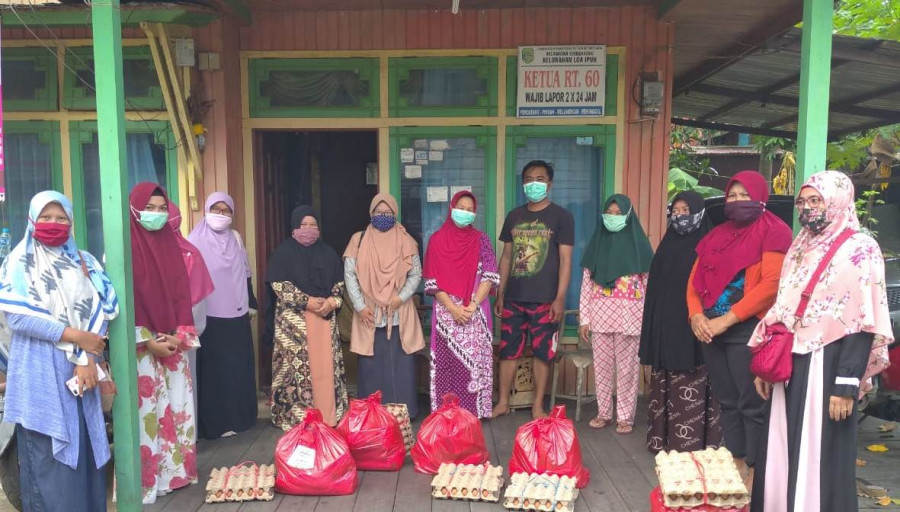 Bantuan yang Dihimpun Yayasan Nurul Ilmi dan Diserahkan ke Warga yang Terdampak (dok/yayasannurulilmi)