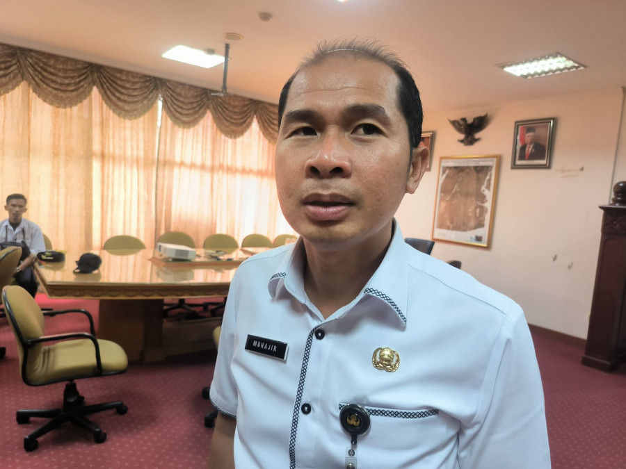 Kepada BKAD PPU, Muhajir. (Foto: Erwin/Korankaltim.com)