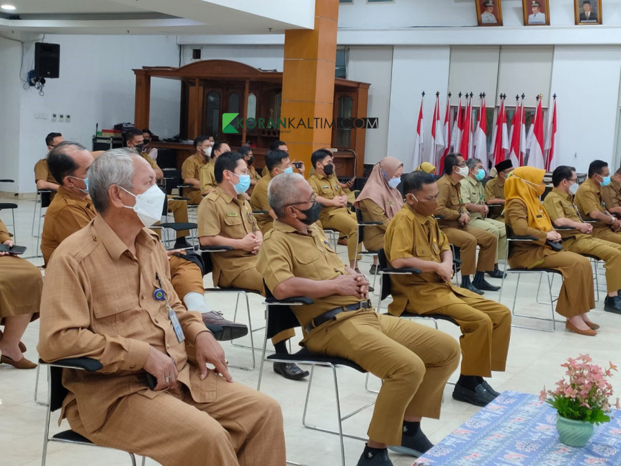 ASN Pemkab Kukar. (Foto: Reza Fahlevi/Korankaltim.com)