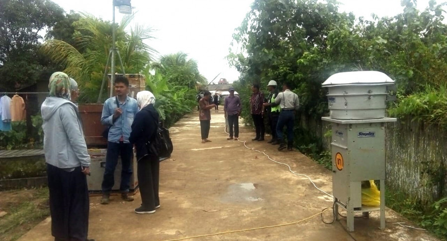 Kementerian LHK Uji Sampel Udara PT MHU