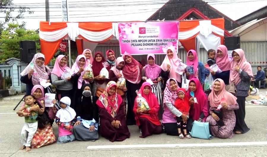 Kegiatan MPCOM di CFD pagi ini.