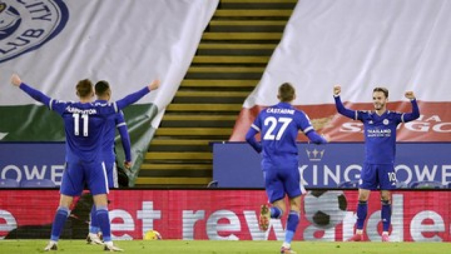 Leicester geser Liverpool di papan klasemen Liga Inggris. (Foto: AP/Alex Pantling)