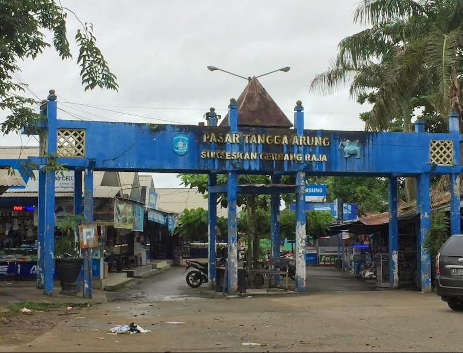 Pasar Tangga Arung (istimewa)