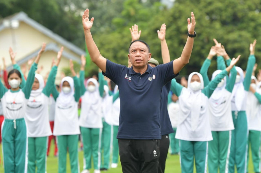Menpora Zainudin Amali, berharap SKJ bisa dimassalkan kembali seperti dulu di Indonesia. (Foto: menpora.go.id)