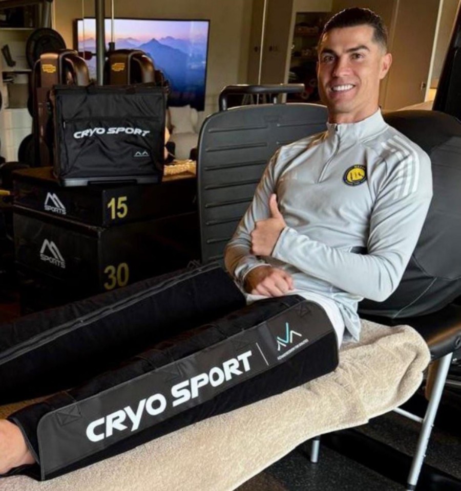 Cristiano Ronaldo tengah menjalani perawatan usai mengalami cedera hamstring. (Foto: Instagram@cristiano)