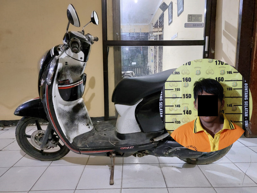 Tersangka dan Barang Bukti (Humas Polres Bontang)