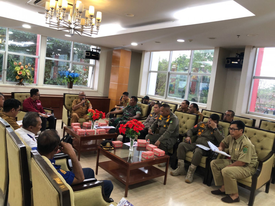 Rapat koordinasi persiapan pelaksanaan Wonderful Kukar Festival yang digelar pada Senin (12/12/2022). (Foto: Istimewa)