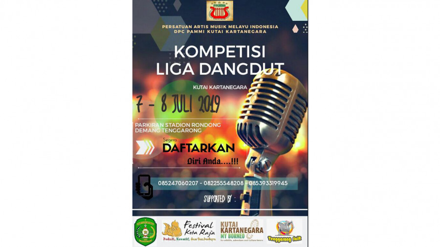 Pemkab-PAMMI Gelar Liga Dangdut FKR, Ini Nomor Narahubung untuk Pendaftaran