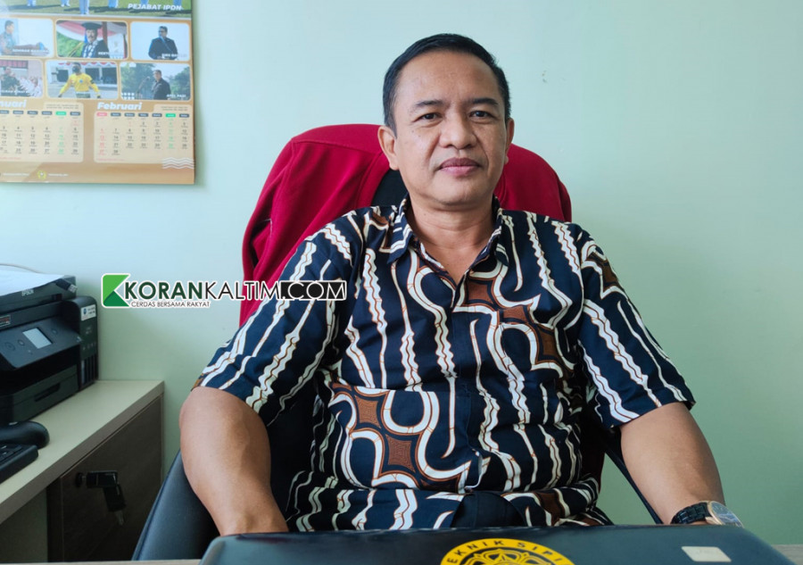 Kepala Bidang Pertanahan, PUPR Pertanahan Samarinda, Ignatius Harry Sutadi (Foto: Claudius Vico/Korankaltim.com)