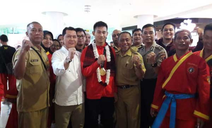 MOTIVATOR: Prestasi Iqbal Chandra Pratama diharapkan bisa memberikan motivasi atlet Kaltim lainnya agar berprestasi. ( rgn / korankaltim )