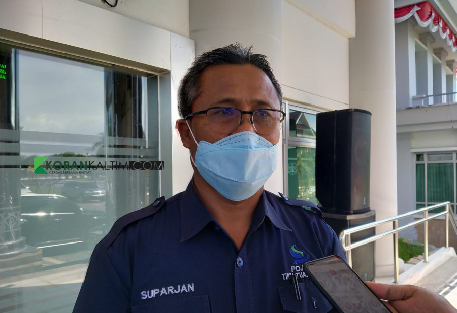 Direktur PDAM TTB Kutim, Suparjan (Foto: Zulhamri/korankaltim.com)