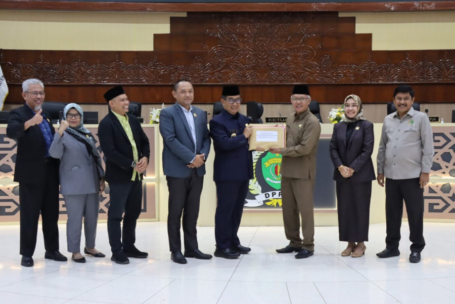Penyampaian hasil reses DPRD Kaltim kepada Pemprov Kaltim. (Foto: Istimewa)