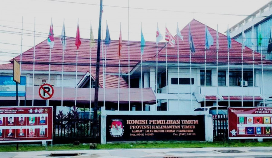 Kantor KPU Provinsi Kaltim (Istimewa)