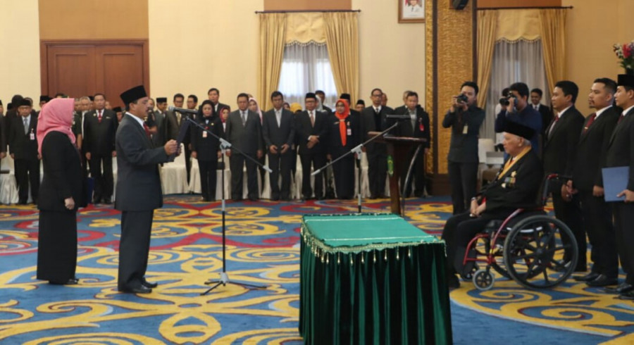 Lantik 248 Pegawai, Gubernur Tegaskan Tak Ada Unsur Politik