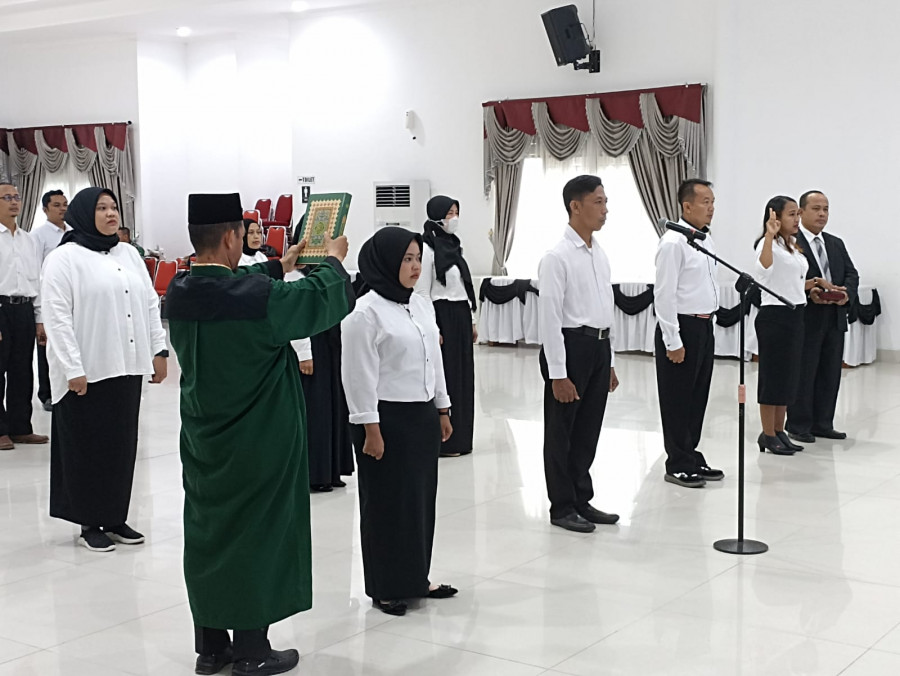 15 PPK Dilantik (Romi/Korankaltim.com)