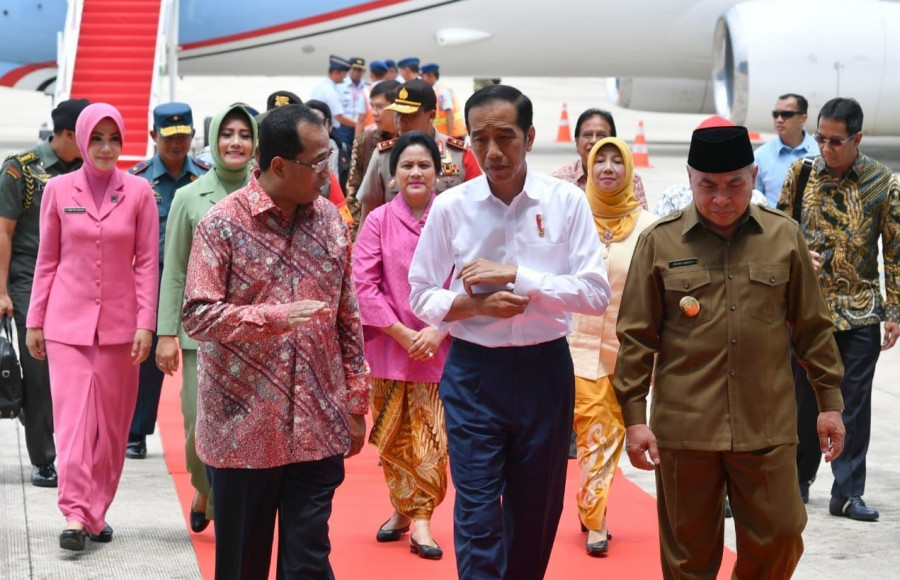 Presiden Joko Widodo saat berkunjung ke Kaltim beberapa waktu lalu, direncanakan kembali datang hari Rabu lusa ke Samarinda. (Foto: Setkab.go.id)