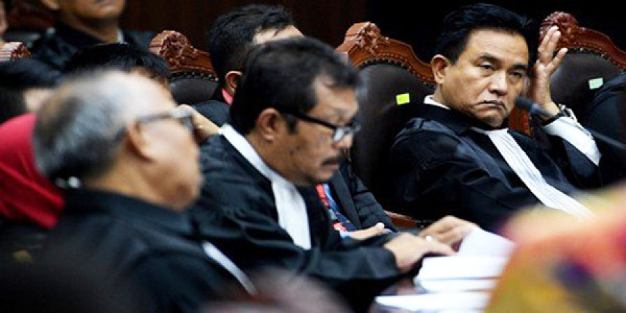KETUM PBB Yusril Ihza Mahendra (ANT/Sigid Kurniawan)