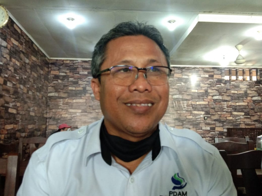 Direktur PDAM TTB KT, Suparjan (Zulhamri/korankaltim.com)