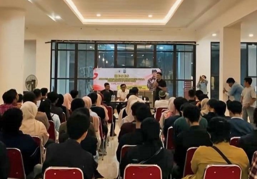 Suasana Reses yang diselenggarakan Anggota DPRD Kaltara dari dapil I Kota Tarakan, Adinata Kusuma. (Istimewa)