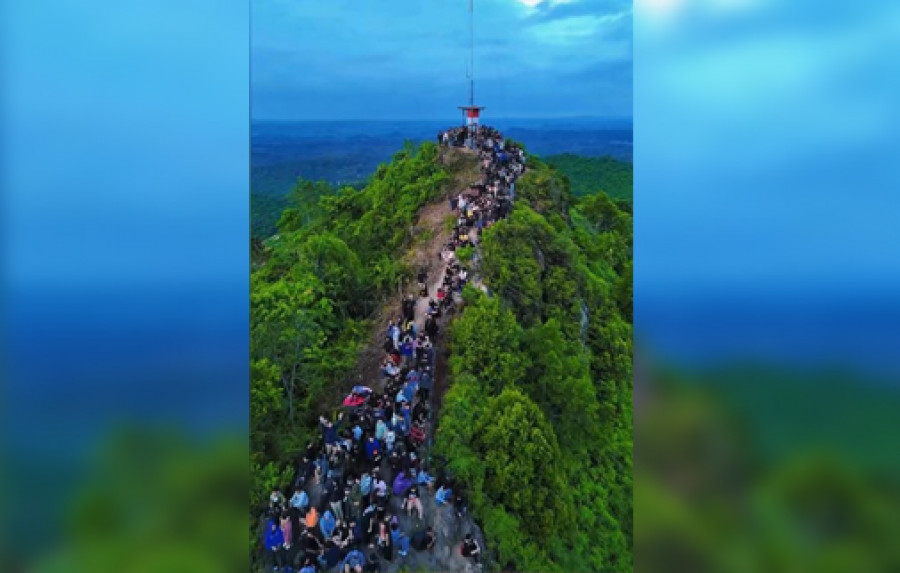 Wisata Puncak Bukit Biru. (Foto: Istimewa)