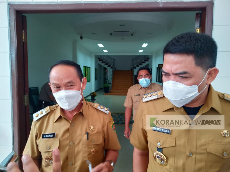 Wali Kota dan Wakil Wali Kota Samarinda, Andi Harun-Rusmadi Wongso (Claudius Vico/Korankaltim.com)