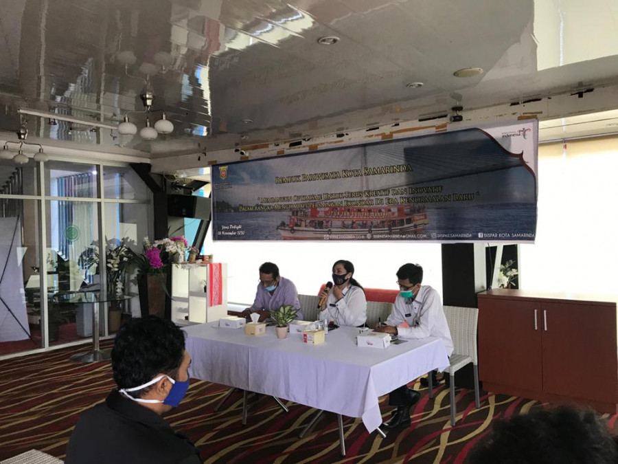 kegiatan penyerapan aspirasi yang langsung dibuka oleh Kepala Dinas Pariwisata, I Gusti Ayu Sulistiani. (ist)