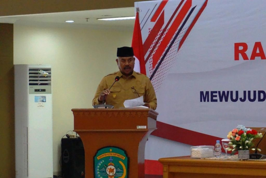 Rakor Evaluasi Pembangunan Pertanian. (Foto: Prokom)