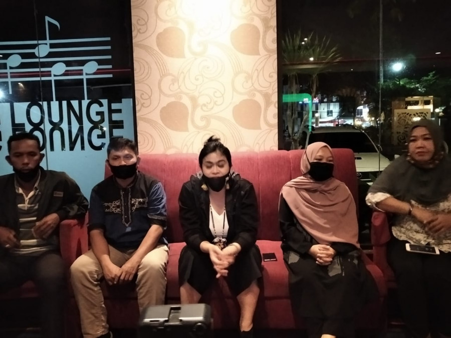Konferensi Pers Kornas TRC PA, bersama kedua orang tua mendiang balita AYG (ist)