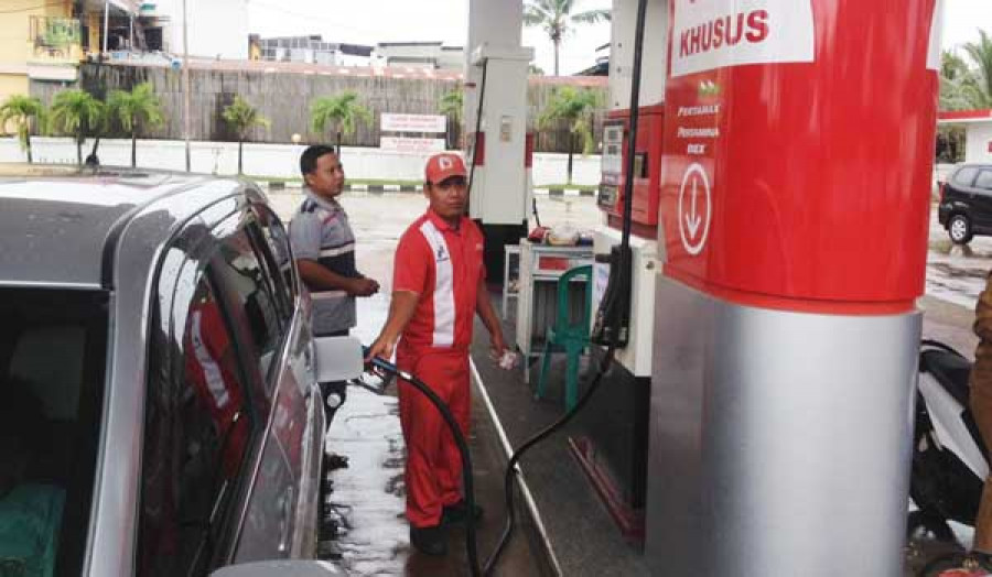 HARGA NAIK :Pertamina telah menaikan harga bahan bakar minyak (BBM) nonsubsidi